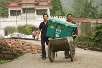 A ShelterBox reaches its destination. Please click here for more information